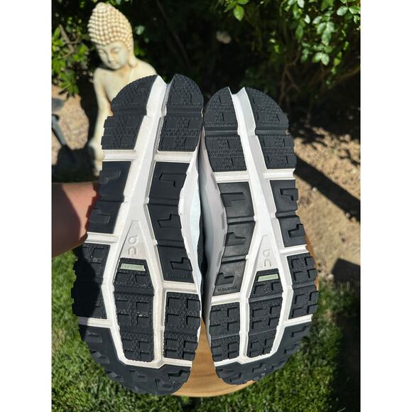 ON CLOUD RUNNING Men’s On Cloudultra Black White Trail Running Size 12.5 main image 6